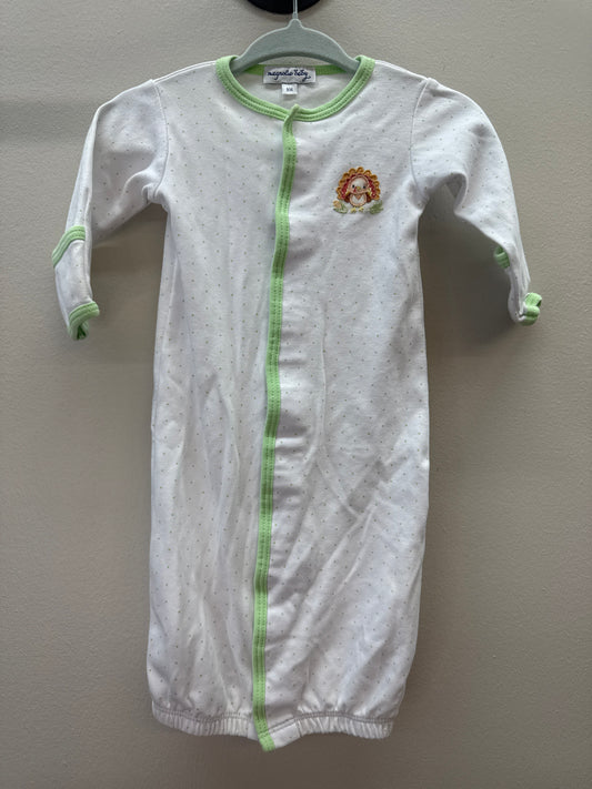 PUR 0002 Turkey Bitty Dot Converter Gown - Newborn