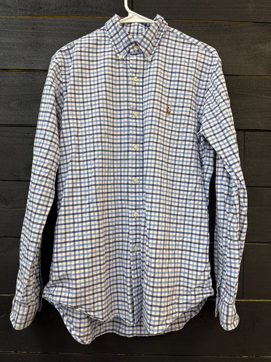 PK 0003 Ralph Lauren Button-up Blue/Purple - Medium
