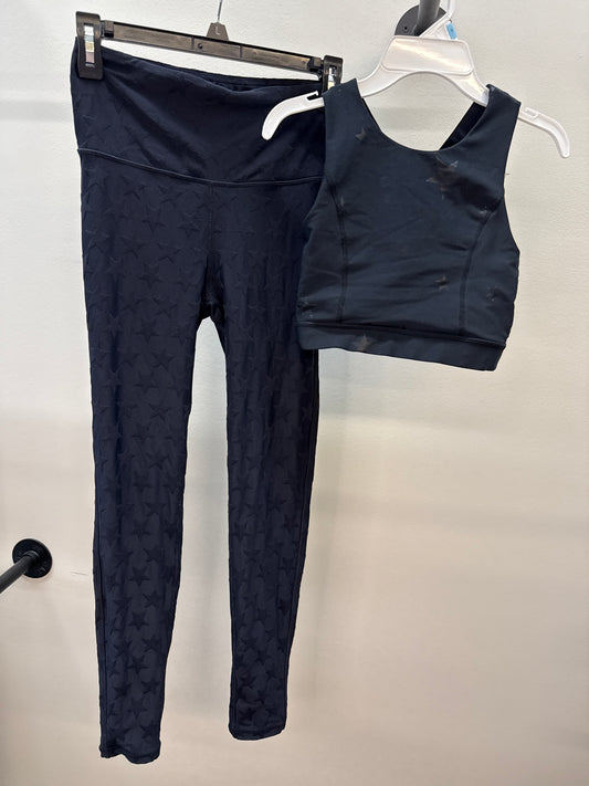 BL 0010 MonoB Black Star Legging Set - Small