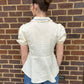Cream Doll Collar Top