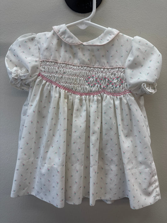 PK*0009 Polly Flinders Floral Dress - 3 months