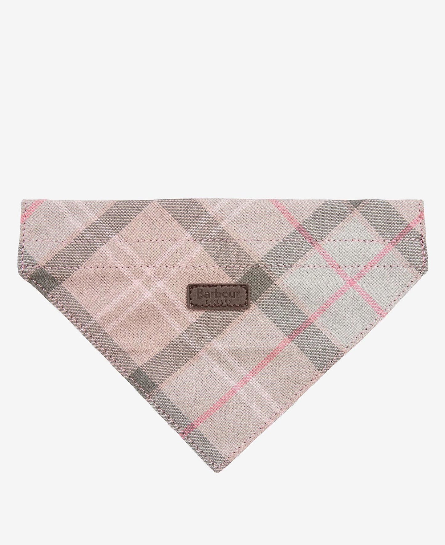 Barbour Pink Tartan Dog Bandana