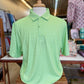 Lime Gingham Polo