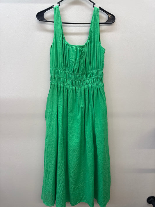 BL*0005 Wishlist Green Midi Dress - small