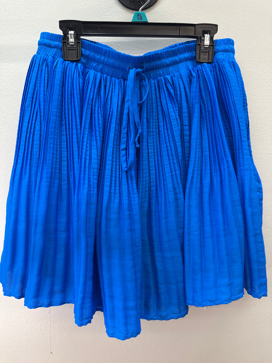 GR*0023 Blue Pleated Skort - Medium