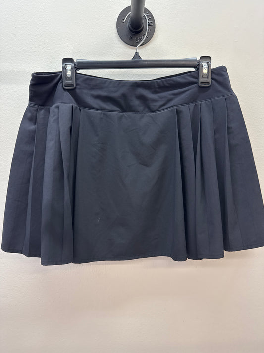 GR*0023 Lululemon Black Side Pleat Skort - sz 12