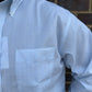Blue MultiCheck LS Button Down