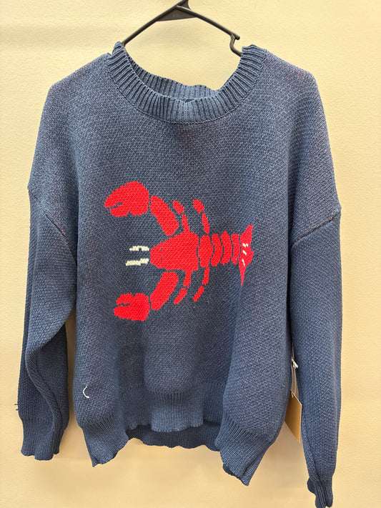 PK 0007 NWT Lobster Sweater - Small