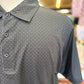 Black Geo Print Polo