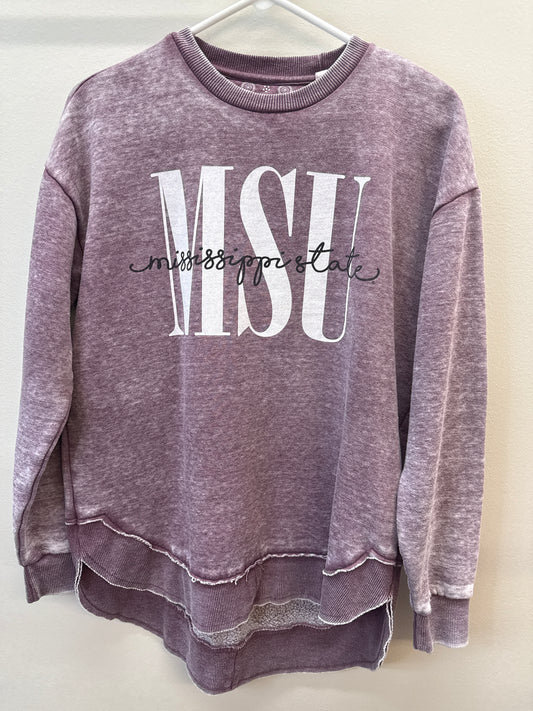 PK*0008 Pressbox MSU Sweatshirt - Small