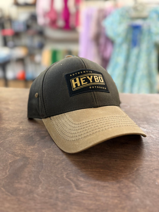 Heybo Authentic Brown Wax Hat