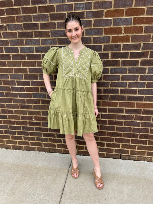 Misty Sage Dress