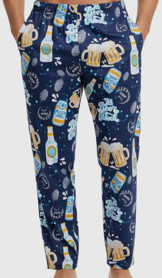 It’s Beer O’clock Men Pajama Pants