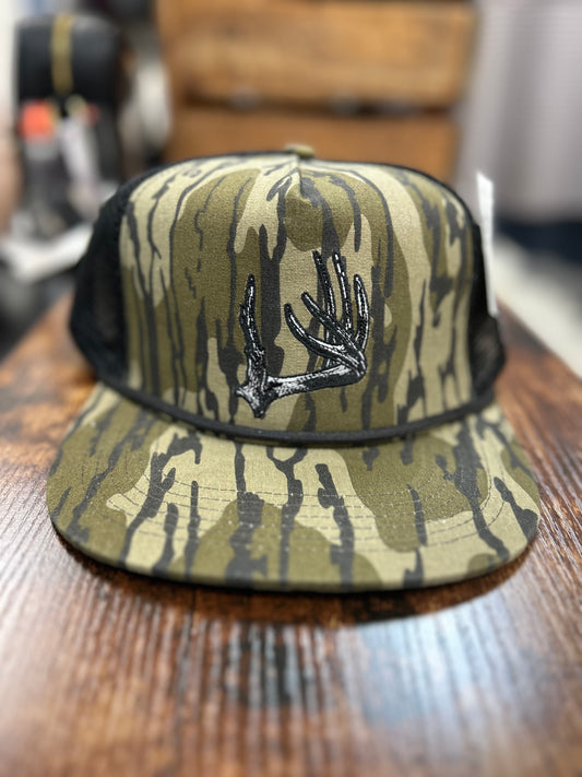 Antler Bottomland Rope Snapback Hat