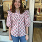 Pink Floral Top