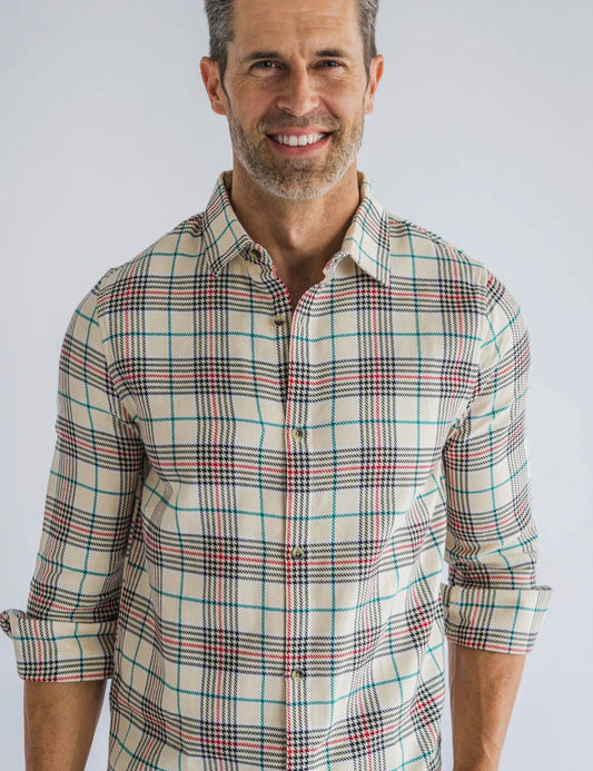 Tannen Plaid Button-Up Shirt