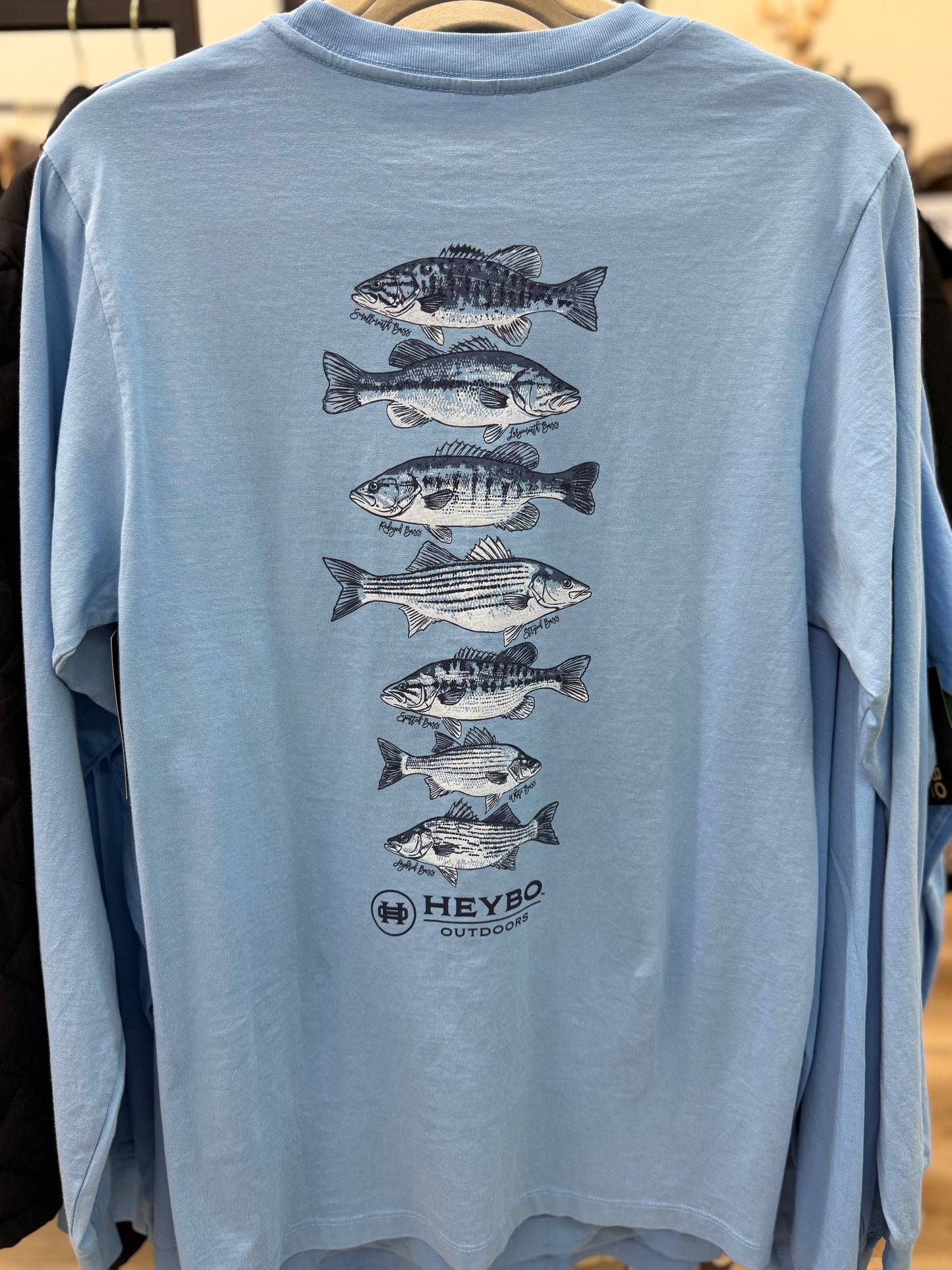 Stack of Bass Long Sleeve Tee