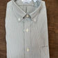 Light Sage Ridged LS Button Down