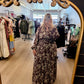 Curvy Fall Brown Maxi