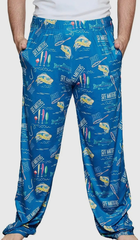 Size Matters (Fishing) Men Pajama Pants
