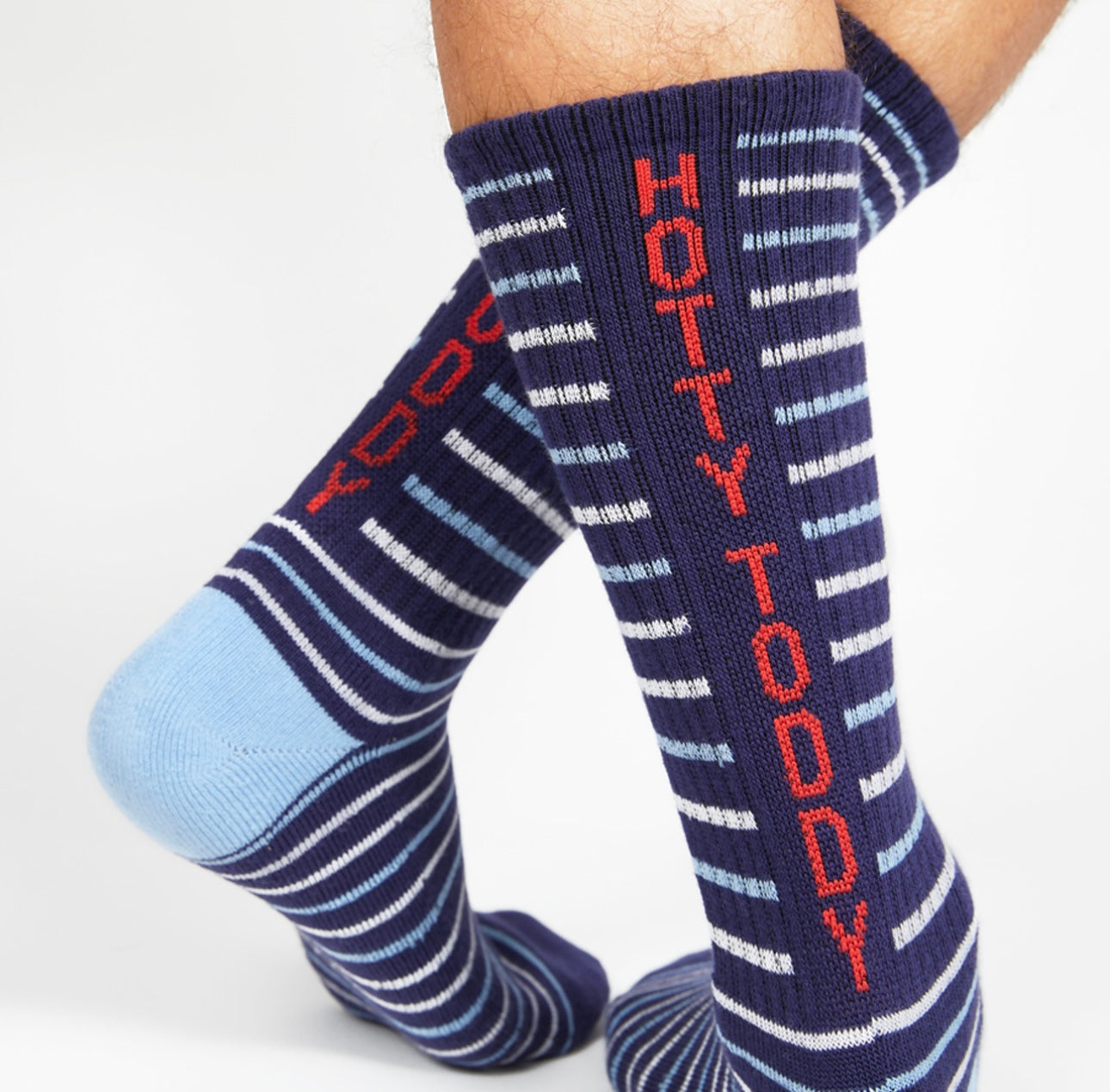 NIL Stripe Hotty Toddy Casual Sock