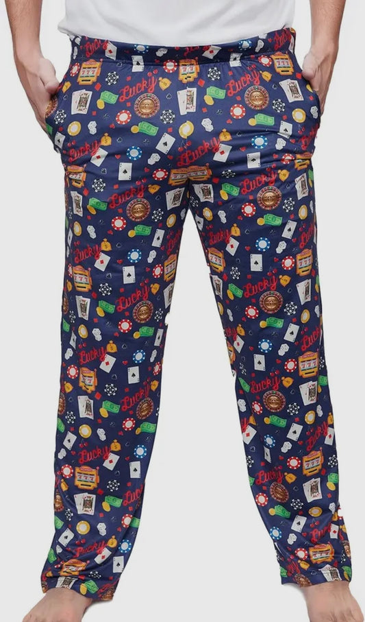 Casino Nights Men Pajama Pants