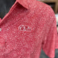 Ole Miss Red Constellation Print Polo