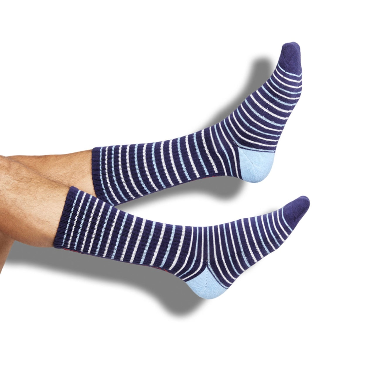 NIL Stripe Hotty Toddy Casual Sock