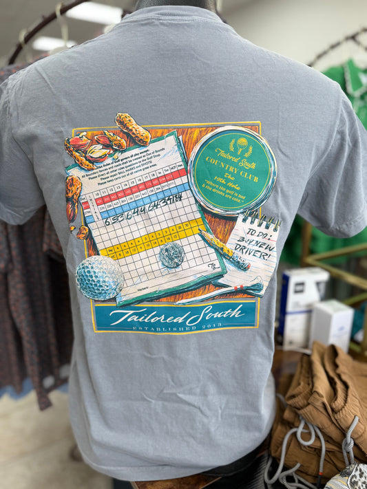 Golf Card Tee