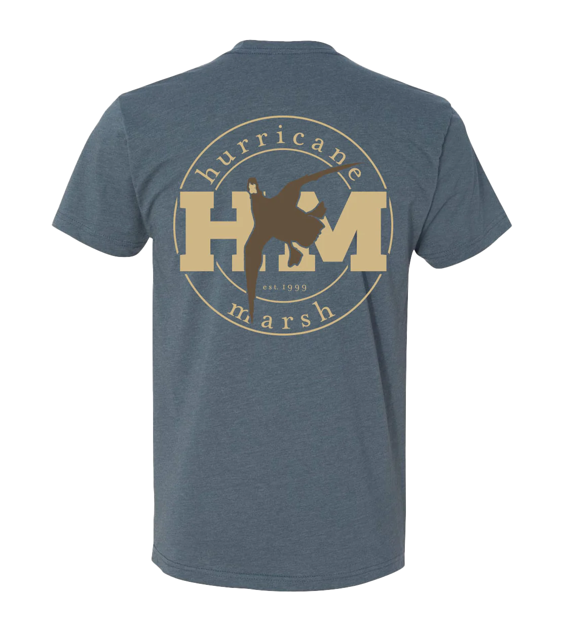 Shadow Duck T-shirt - Indigo