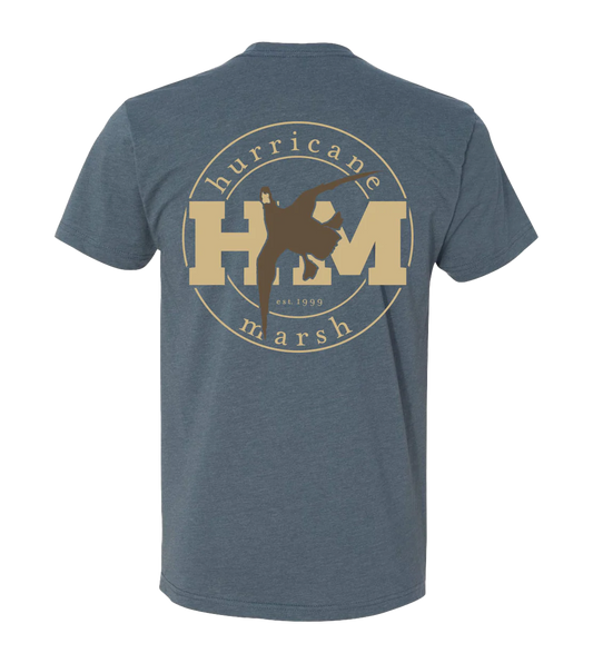 Shadow Duck T-shirt - Indigo