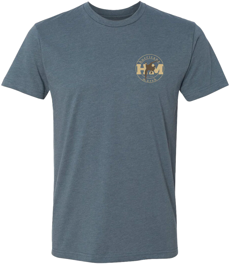 Shadow Duck T-shirt - Indigo