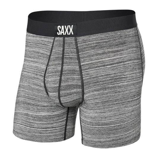 Ultra Boxer Brief - Spacedye Heather - Grey