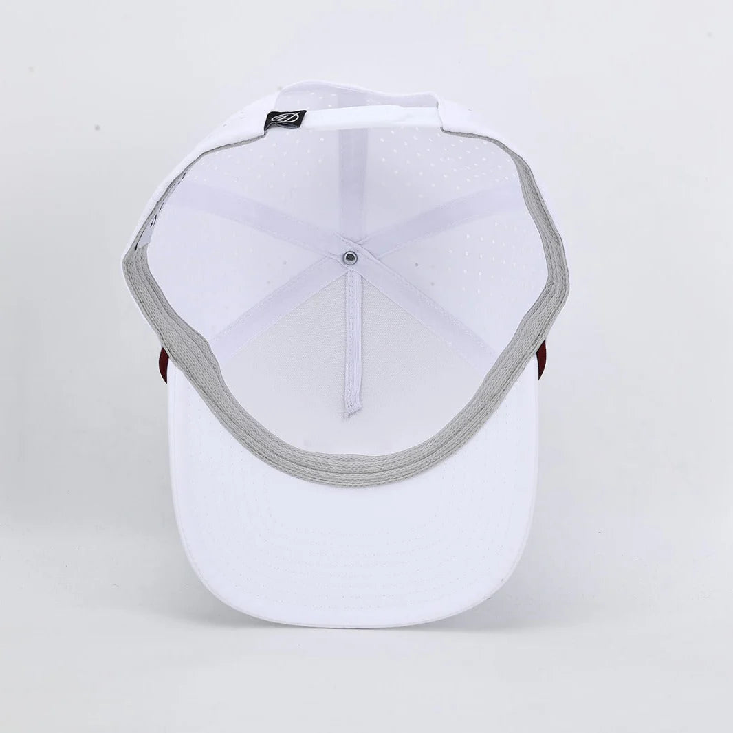 Mississippi State White Performance Rope Hat