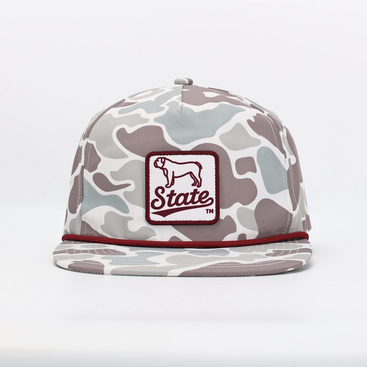 Mississippi State Camo Poly Rope Hat
