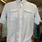 The Beaufort Short Sleeve: White Blue/Plaid