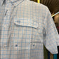 The Beaufort Short Sleeve: White Blue/Plaid