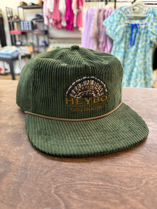 Corduroy Turkey Rope Hat