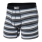 Vibe Boxer Brief - Freehand Stripe - Grey