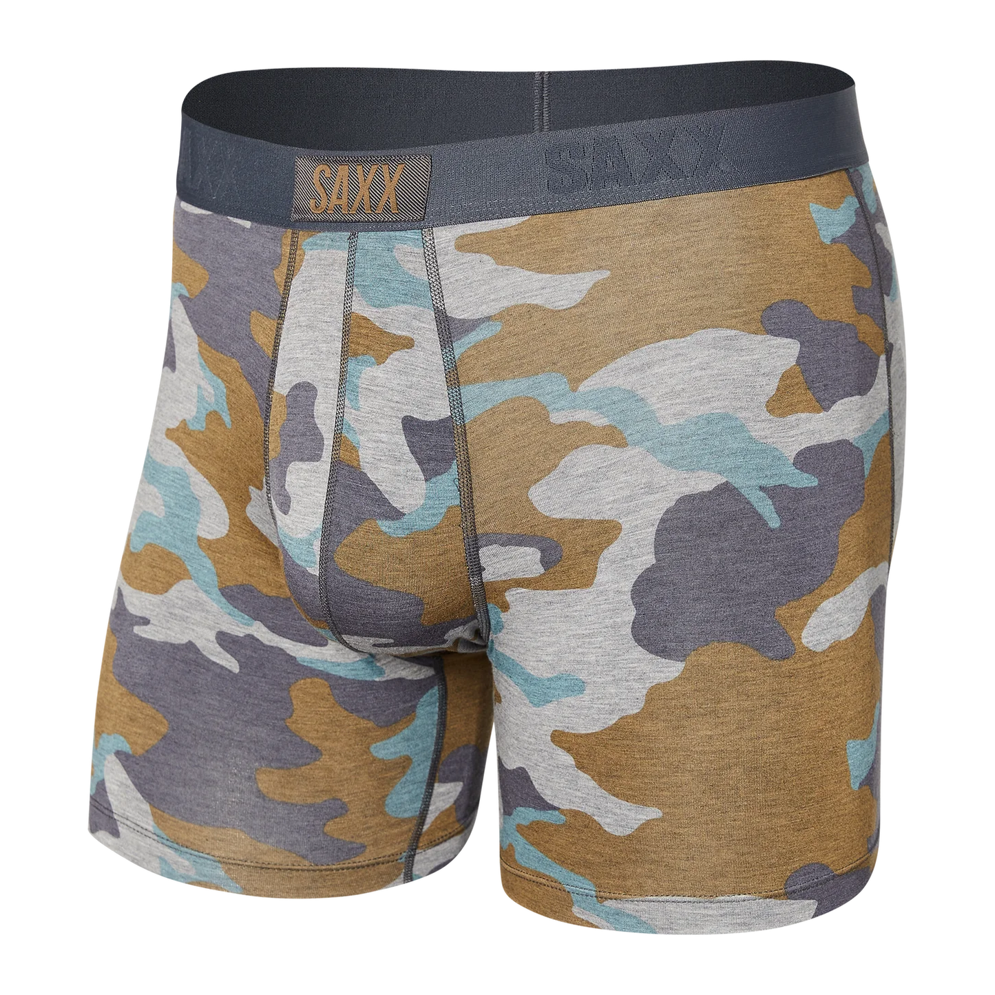 Vibe Boxer Brief - Grey Supersize Camo