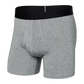 DropTemp Cooling Cotton Boxer Brief - Dark Grey Heather