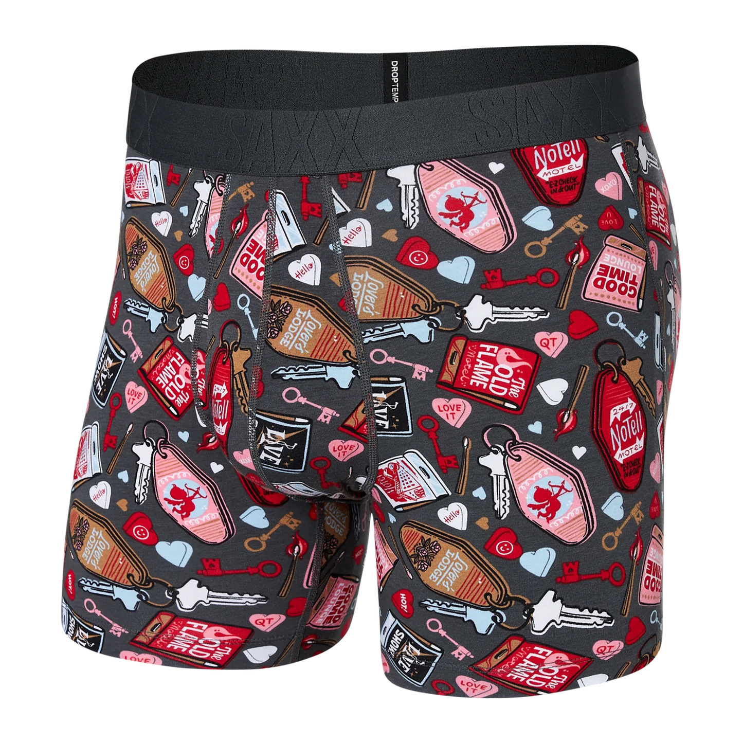 DropTemp Cooling Cotton Boxer Brief - No Tell Motel