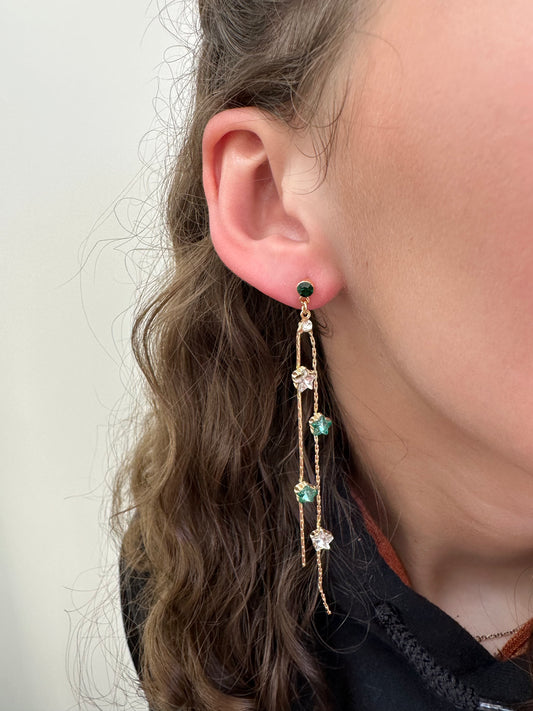 Star Drop Earrings