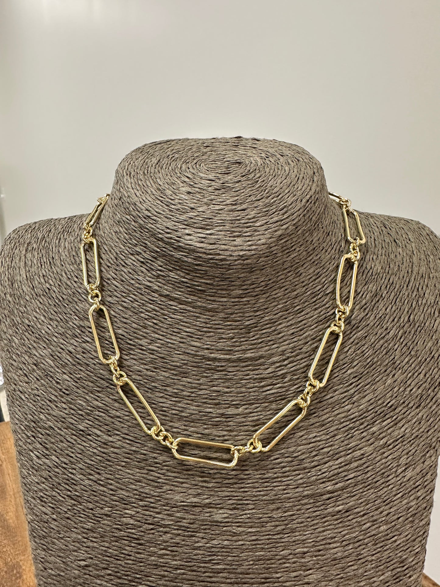 Large Chain Link Necklace