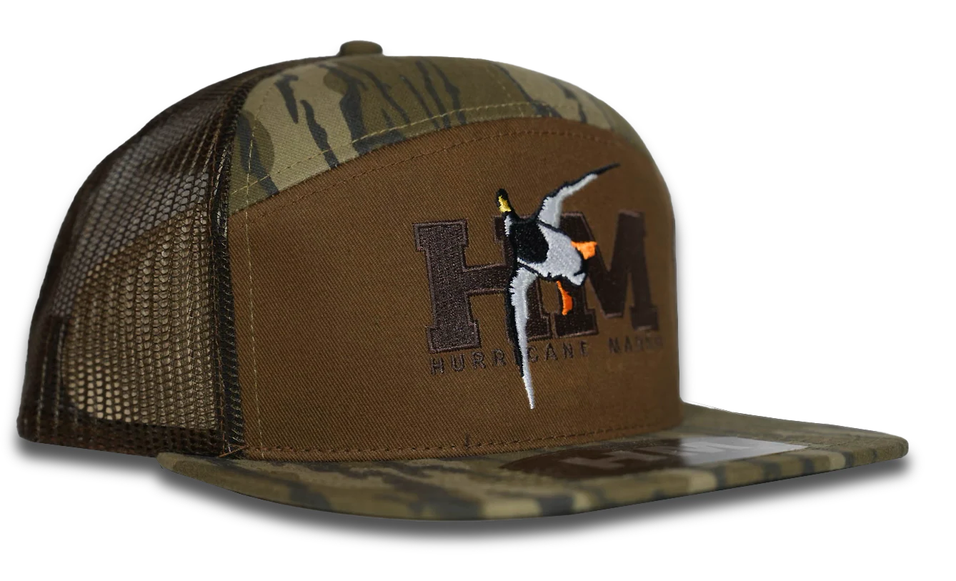 Red Leg Bottomland 7 Panel Hat