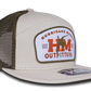 The OG Red Leg 7 Panel Patch Hat