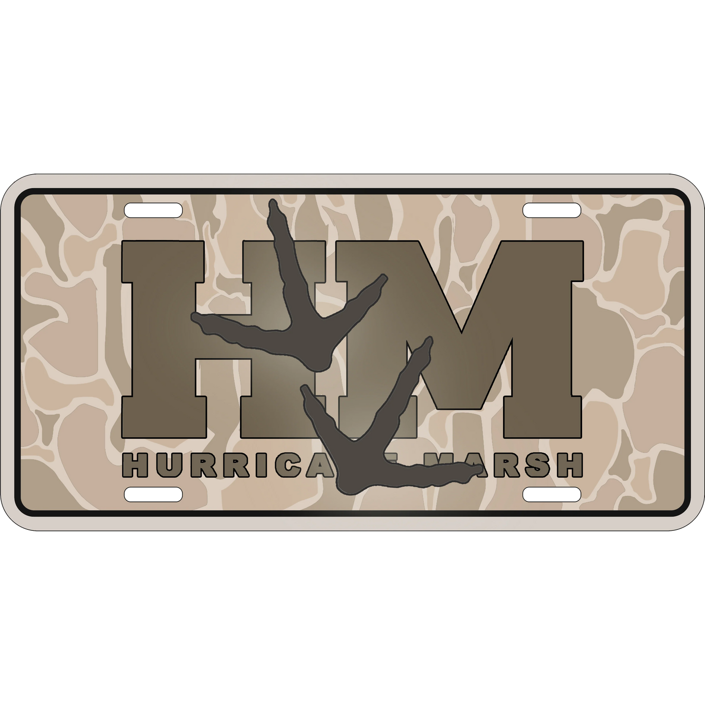 Hurricane Marsh License Plates