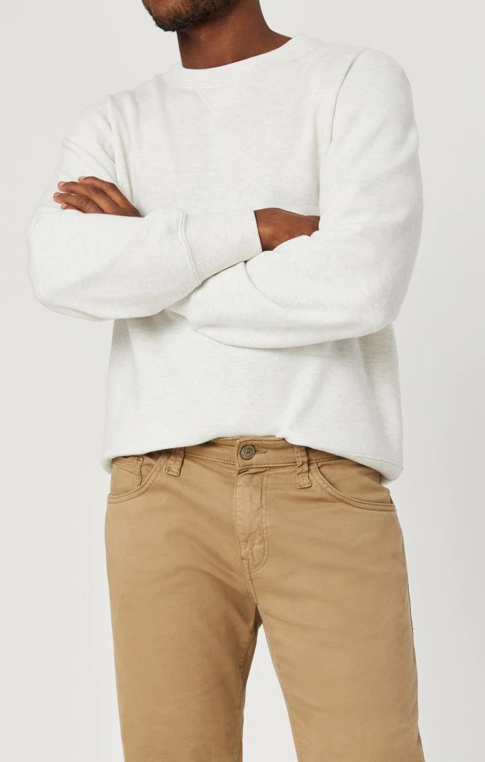 Zach Straight Leg Khaki Twill Pants