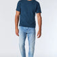 Zach Straight Leg Lt Foggy Feather Blue Jeans