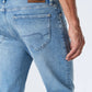 Zach Straight Leg Lt Foggy Feather Blue Jeans
